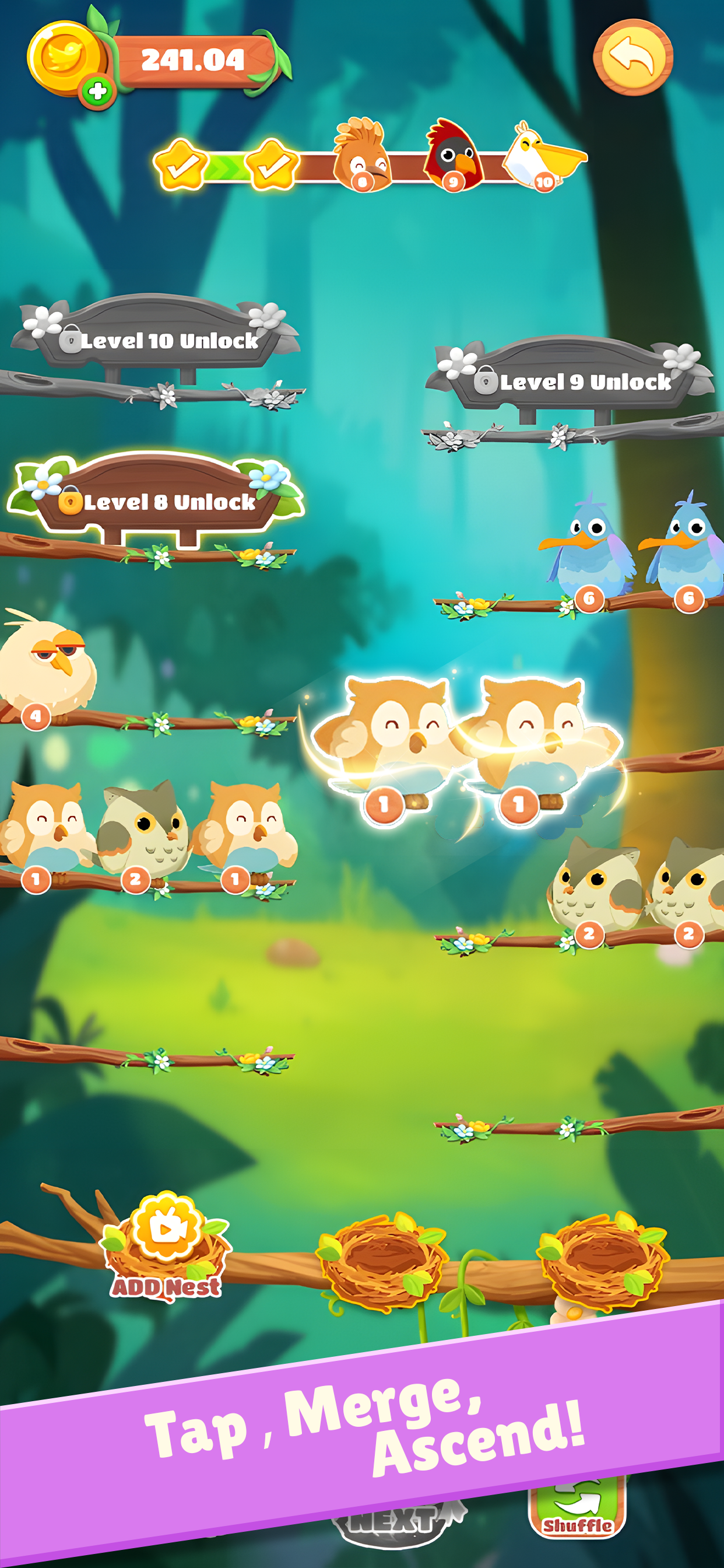 Bird Merge Screenshot 3